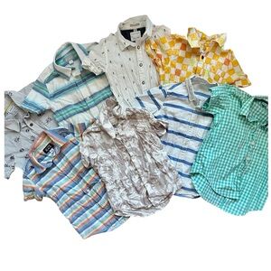 Bundled 8 Boy’s Button Down Shirts